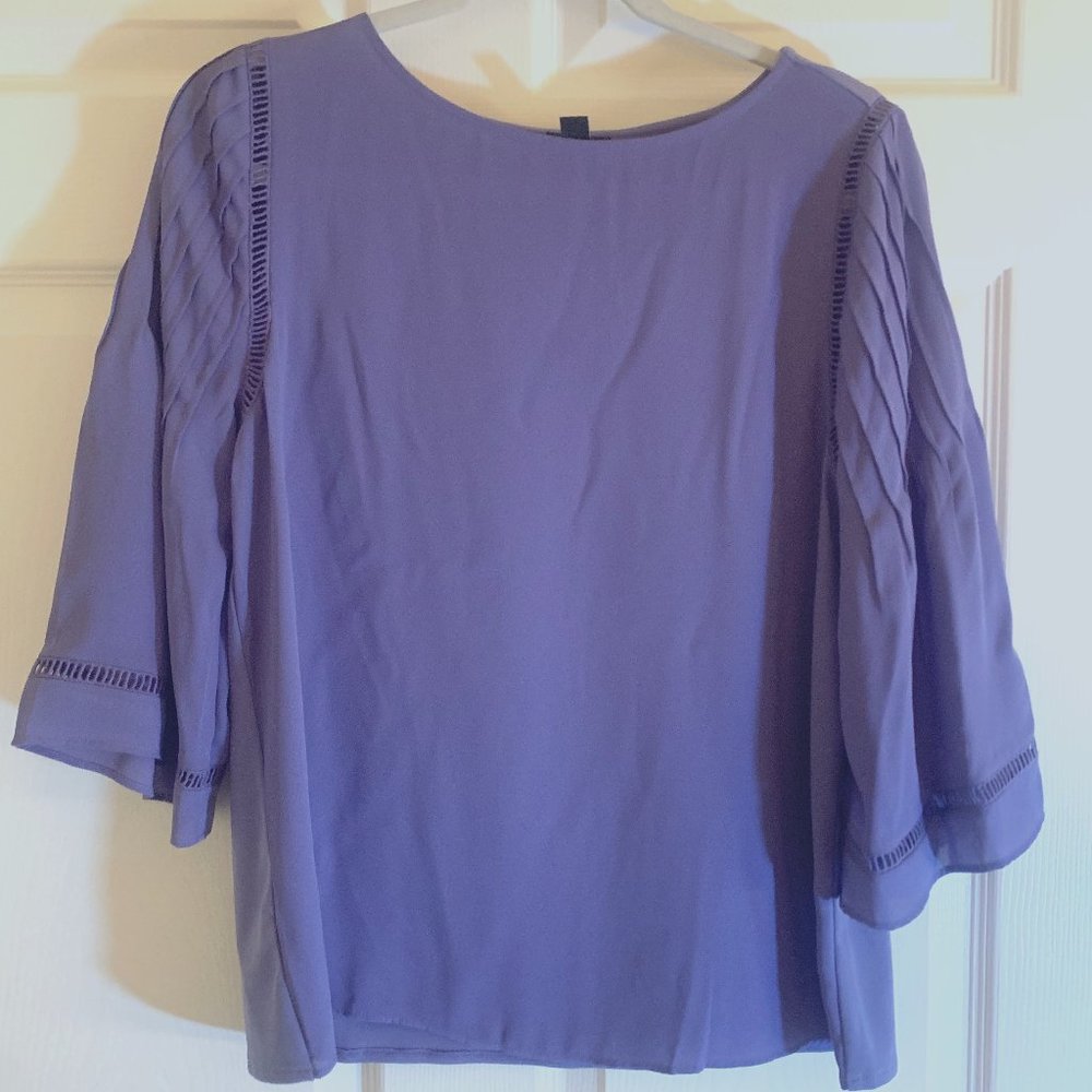 Ann Taylor Blouse with open ladder stitchwork